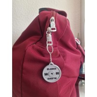 Брелок блин штанги — на рюкзак или ключи