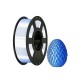 PLA Silk шелковый пластик для 3D-принтера сине-серебристый 1.75 мм, 1 кг