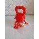 Гиря с ножками красная в подарок качку