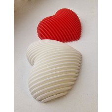 Антистресс-игрушка «Слоёное сердце» — тактильный фиджет для расслабления и концентрации