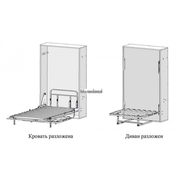 Механизм дивана трансформер для шкаф кровать РФ102