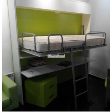 Верхний ярус кровати РФ101 для двухъярусной шкаф кровати со столом